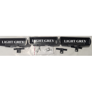 (CUSMA form attached) TITAN 3 CONTAINERS AND HOOKS LIGHT GREY KIT, SCREWS FOR SHELF WITH WHITE PANELS