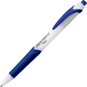 GlideWrite Ballpoint Pen with TechnIFlo Ink, (1.0mm) Bold Point, Blue Ink