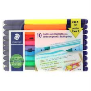 Double-ended highlight, 10pk