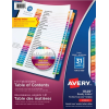 Avery 11129 Dividers