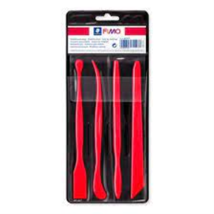 Fimo Plastic Modelling Tool Set - 4 different tools