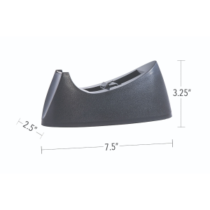 Tape Dispenser Rounded Design ? Black / Devidoirs de Ruban Adhesif Mod?le arrondi ? noir