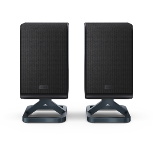 Sharp HT-SPR52021-BK 2.0.2 Wireless Rear Surround Speakers – 200W Peak Power