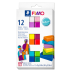 Set Modelling Clay Fimo Soft Brilliant Colours 12 Color Pack