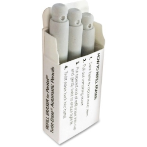 Refill Eraser For Pentel Twist-Erase Series Pencils 3pcs pack