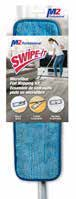 Swipe-It Velcro Frame Kit/w/18" Blue M-Fibre Pad, Velcro Frame & Telescopic Handle