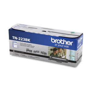 Brother TN223BK Genuine Standard Yield Black Toner Cartridge ? 1,400 Page Yield