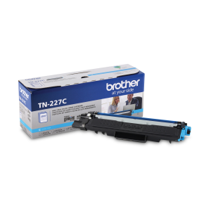 Brother Genuine TN-227C High Yield Cyan Toner Cartridge