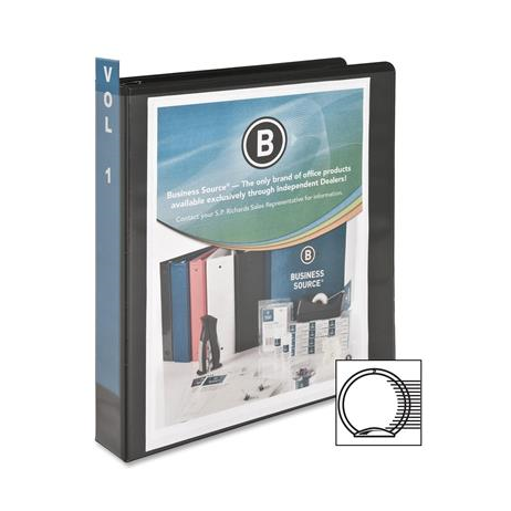 BUSINESS SOURCE PRESENTATION BINDER, 1 1/2" CAPACITY,