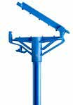 60" StepNGo Mop Handle -Metal - Blue
