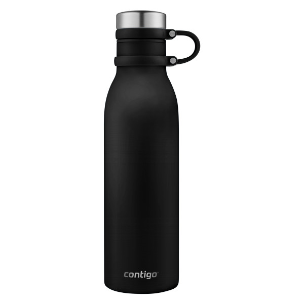 Contigo Matterhorn Stainless Steel Water Bottle, 20 oz (591 mL), Licorice