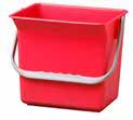6Lt/6.3qrt Mini-Pour Pail Red
