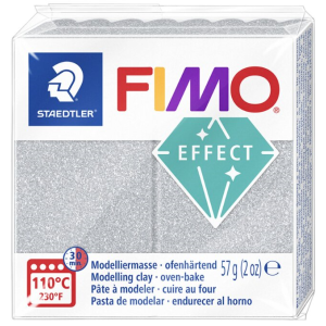 Modelling Clay Fimo Effect Silver Metallic 57g (2 oz)