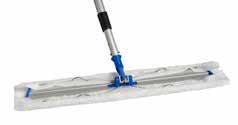 Static Attack Mop Frame 24? & Aluminum Telescopic Handle (Closed 100cm/39")-Extended 180cm /71"
