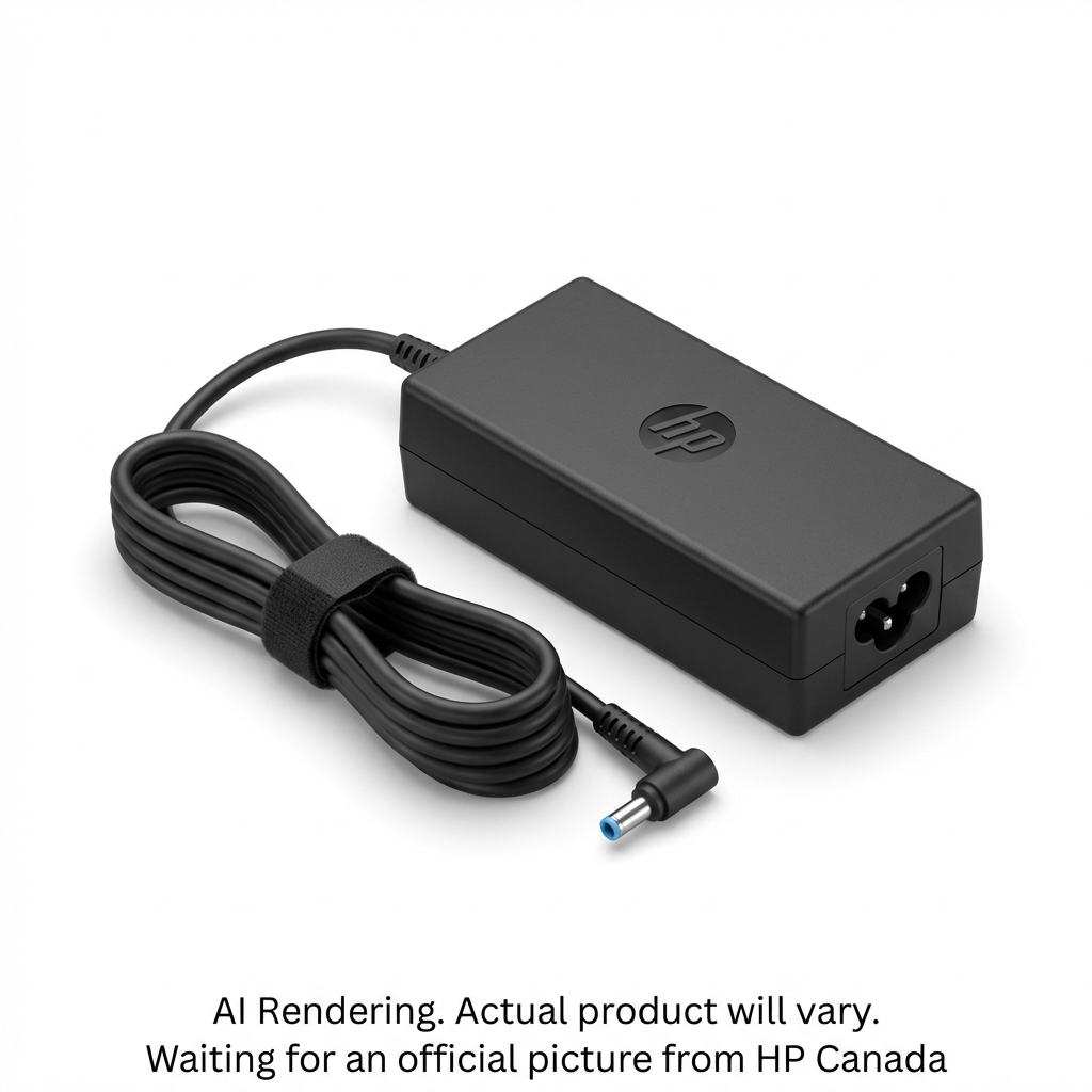 HP 65W Smart AC Adapter Canada - French Bilingual