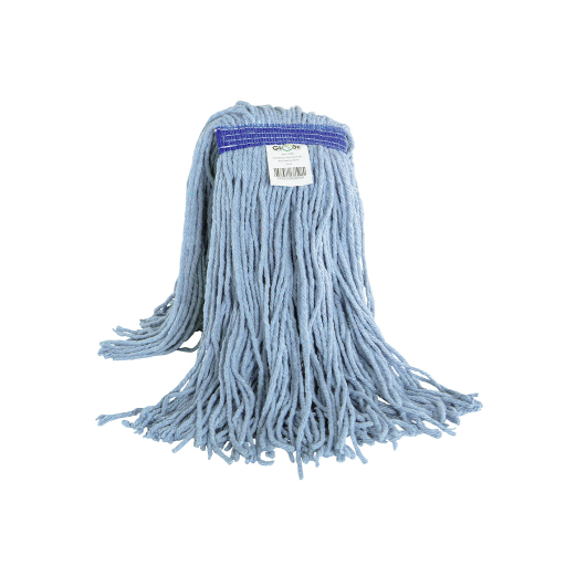 Syn-Pro? Synthetic  Wet Mop Narrow Band 16oz Cut End Blue Bagged