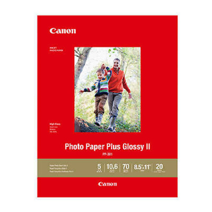 PP-301 8.5" x 11" Photo Paper Plus Glossy (20 sheets/pkg)