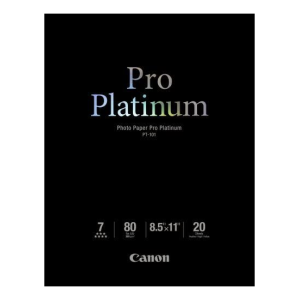 PT-101 8.5" x 11" Photo Paper Pro Platinum (20 sheets/pkg)
