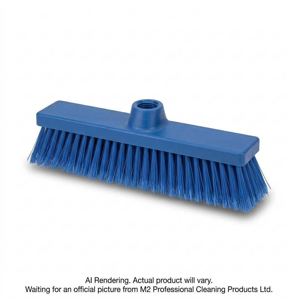 Pluto Lrg Indoor Flat Mag Broom Blue Head Only