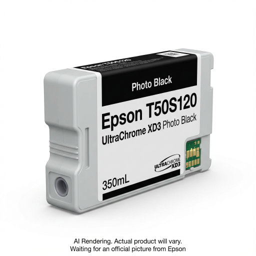 Epson ULTRACHROME XD3 Photo Black Cartridge, 350MLT5