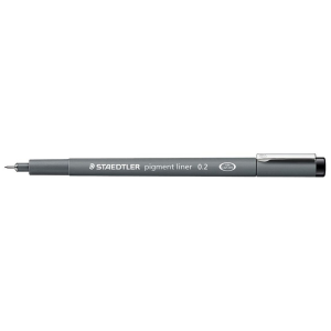 Fineliner Pigment Liner 0.2Mm Black