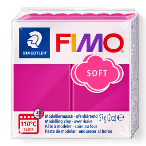 Modelling Clay Fimo Soft Raspberry 57g (2 oz)