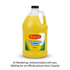128oz. Wash Paint, Yellow (English Only)