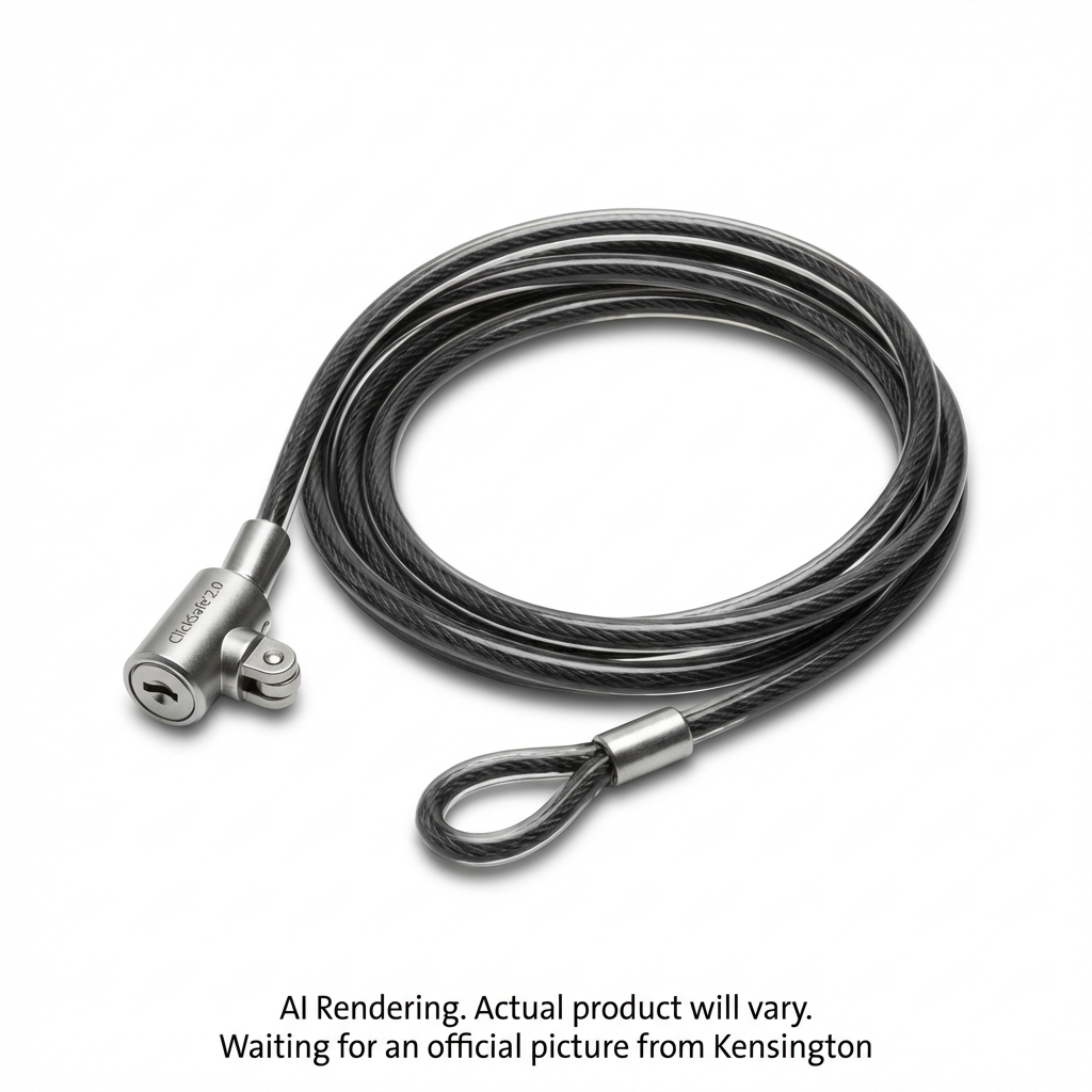 F,Clicksafe 2.0 Keyed Laptp Lck, Mk,Un