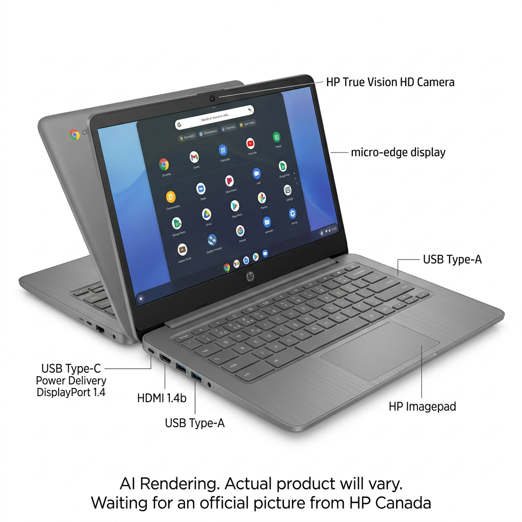 HP Chromebook 14a-ne1000ca Canada - French Bilingual
