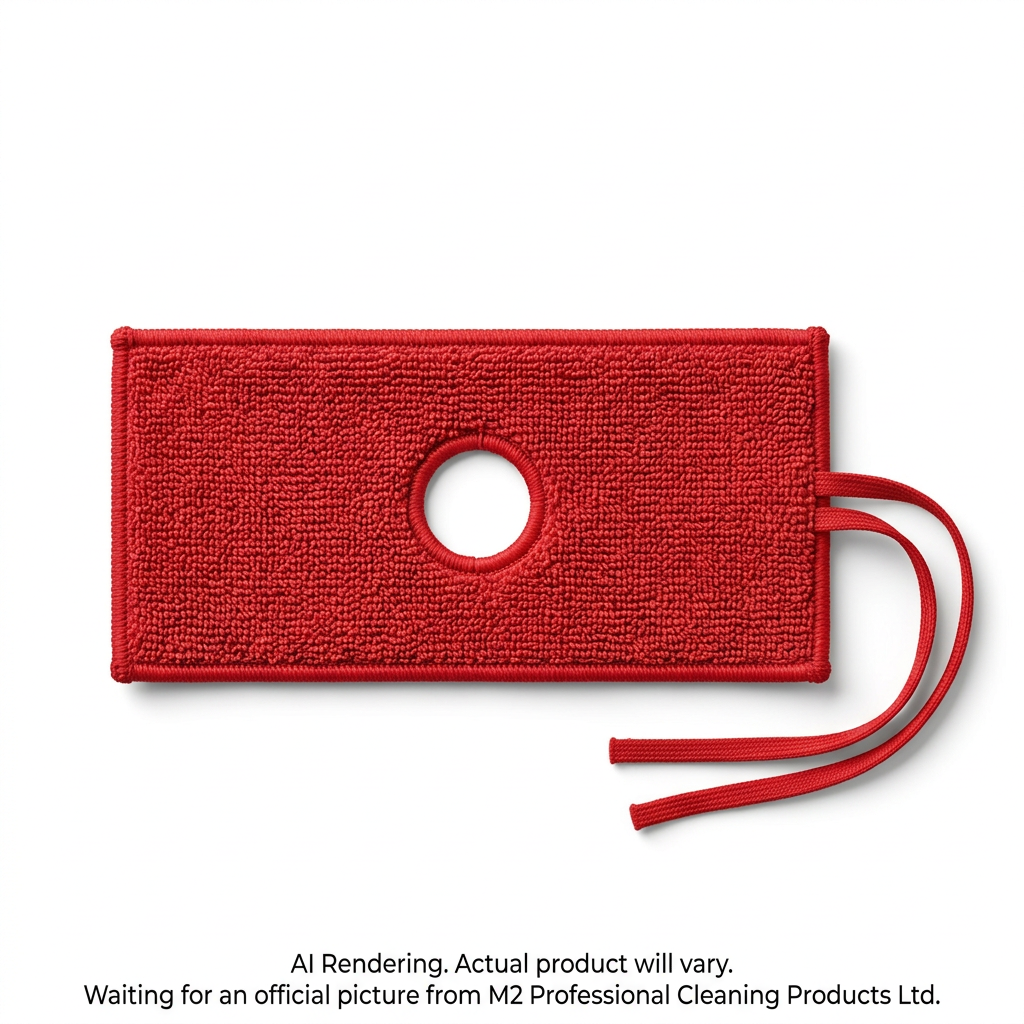 7.5"x3.5" Microfiber-W/ Key Hole tie on style FOR Metal Frame-Red/Red