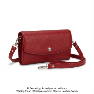 Pebble RFID Crossbody Wallet
