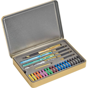Calligraphy tin set 5 nibs
