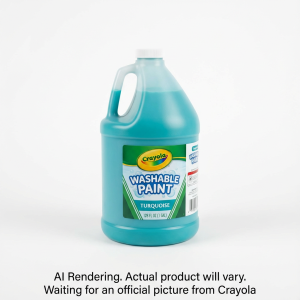 128oz. Wash Paint, Turquoise (Engl Only)