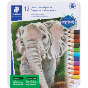 Jumbo Hexa Woodcased Col Pencil Fsc 100%