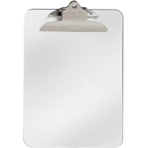 Letter Size ? 9" x 12" - Clear - 6" Spring Clip / 
Format lettre ? 9 po x 12 po - Transparente ? pince ? ressort 6 po