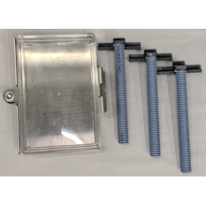(CUSMA form attached) TITAN 4 TIER DRAINING PIPE KITS WITH BLACK HOOKS