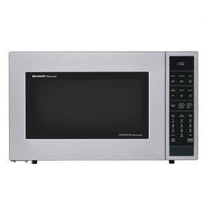 Sharp SMC1585KS Carousel Convection Microwave Oven – 1.5 cu. ft. 900W Stainless Steel