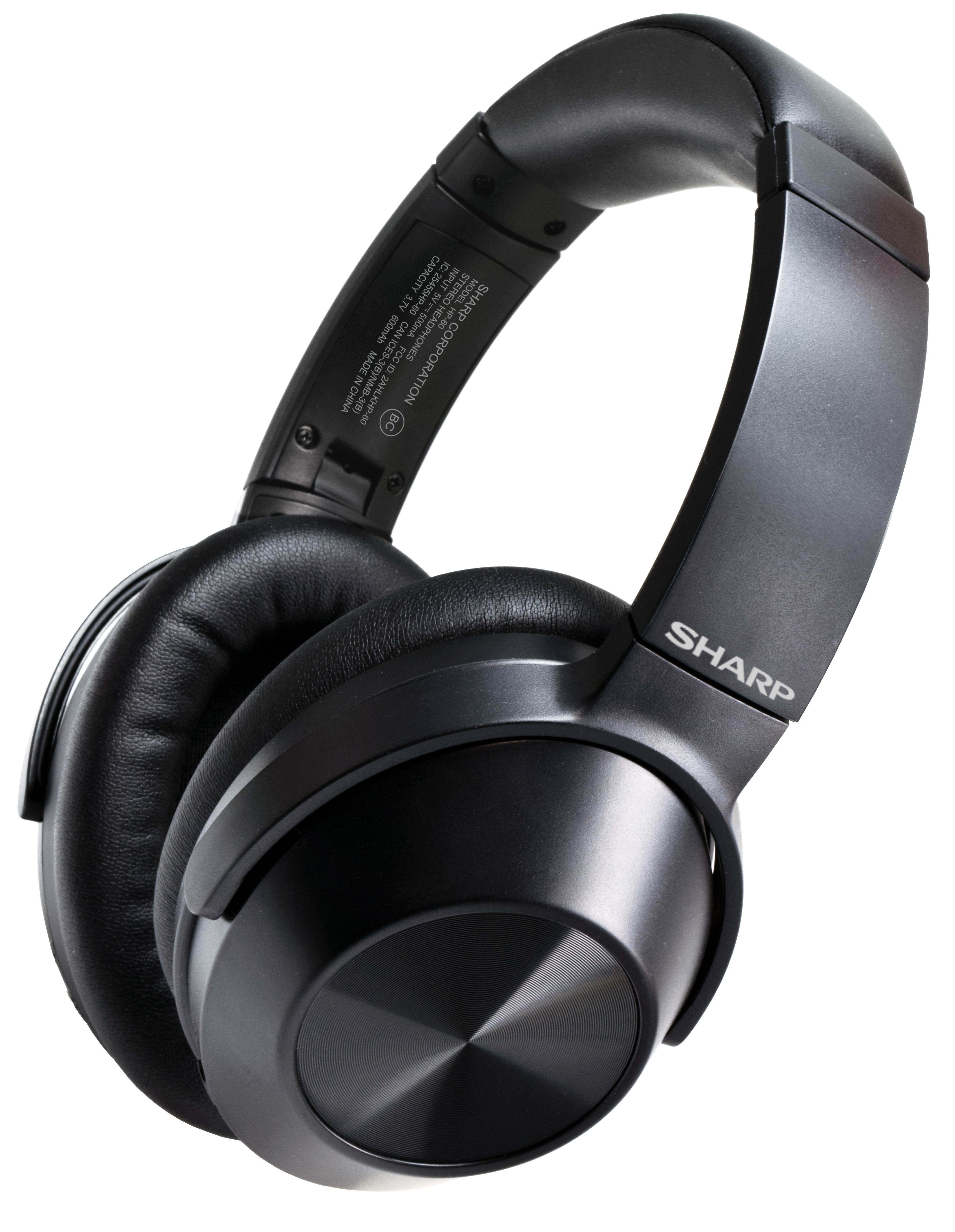 Sharp HP-60 Over-Ear Wireless Headphones with Active Noise Cancellation & 20-Hour Battery Life