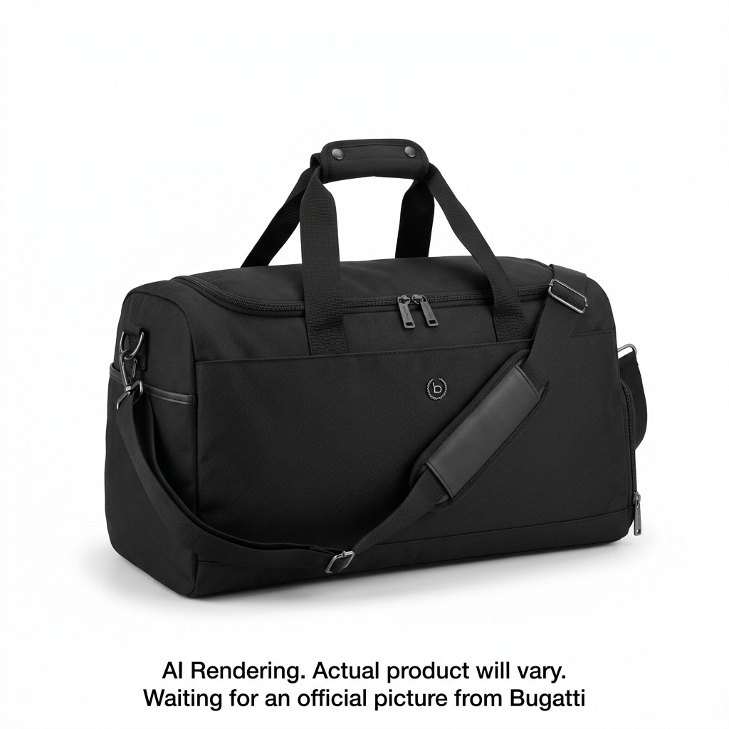 Bugatti- Duffle Bag-Chicago- Polyester-Black