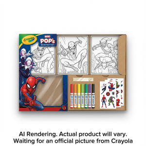 POPs 3D Activity Set, Spiderman