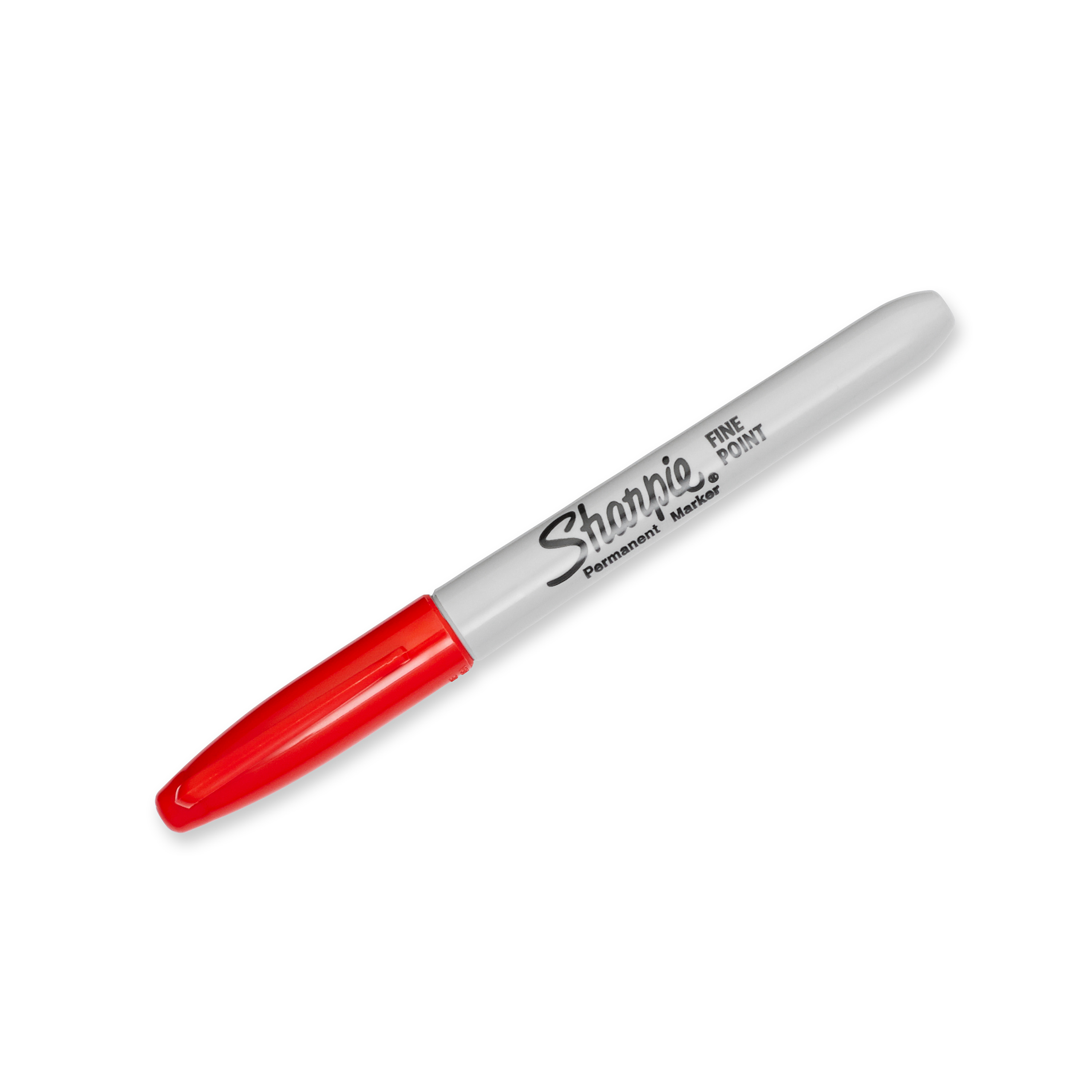 Sharpie Permanent Marker, Fine Point, Red, 1 Unit