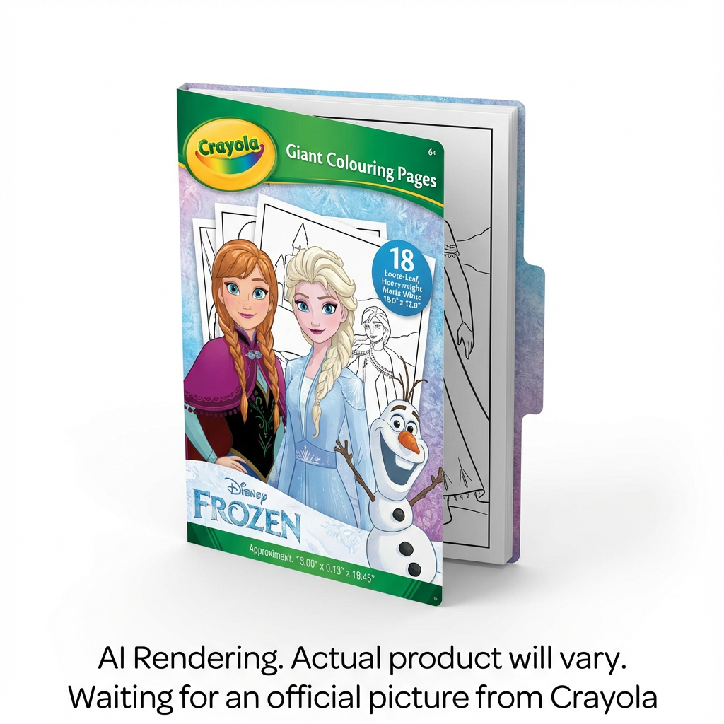Giant Colouring Pages, Frozen