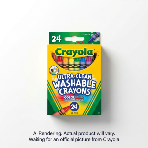 24 Ultra Clean Washable Crayons