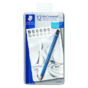Pencil Mars Lumograph x12 100% PEFC
