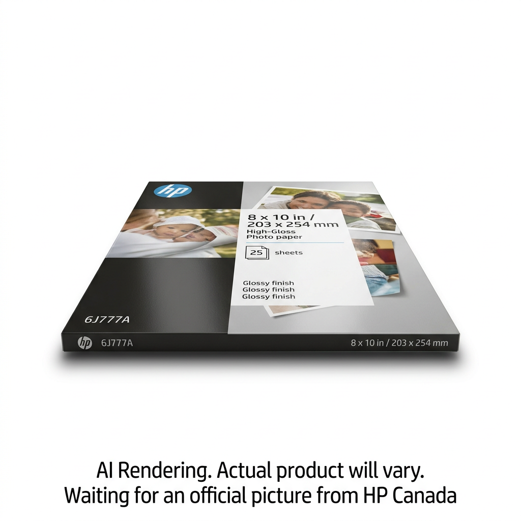 HP Adv Photo Papr Glossy 8x10 in 25Sheet