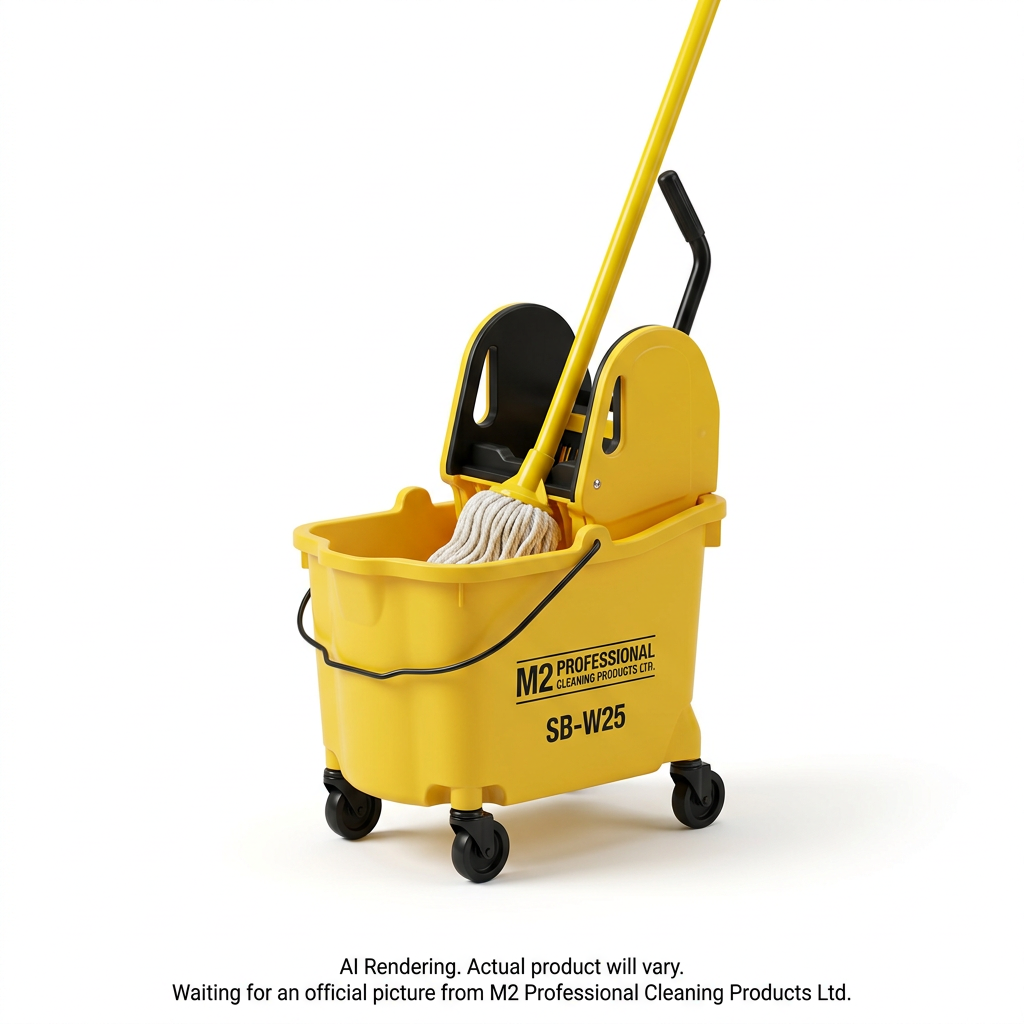 25"/64cm Wood Snow Brush with Ice Scraper