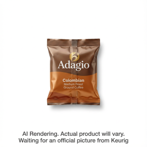 Adagio Coffee Ground - Adag Colomb Med Grd 2.5Oz