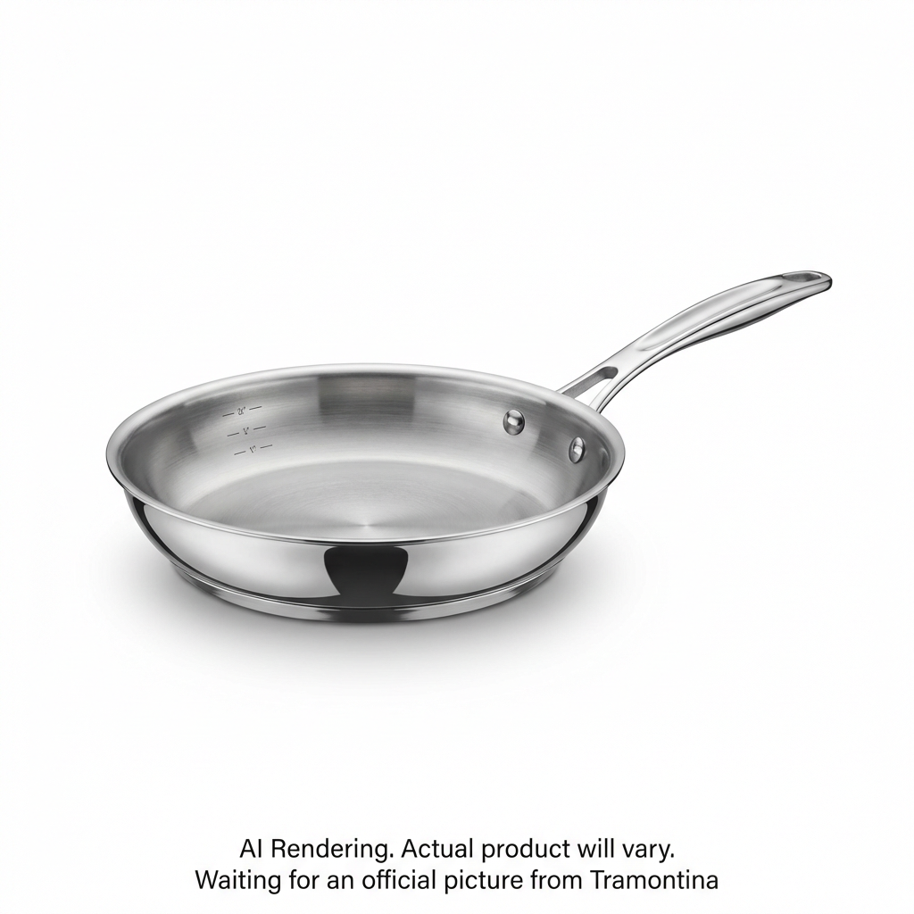 Tramontina Signature Tri-Ply Base Stainless Steel Fry Pan, 8 in.