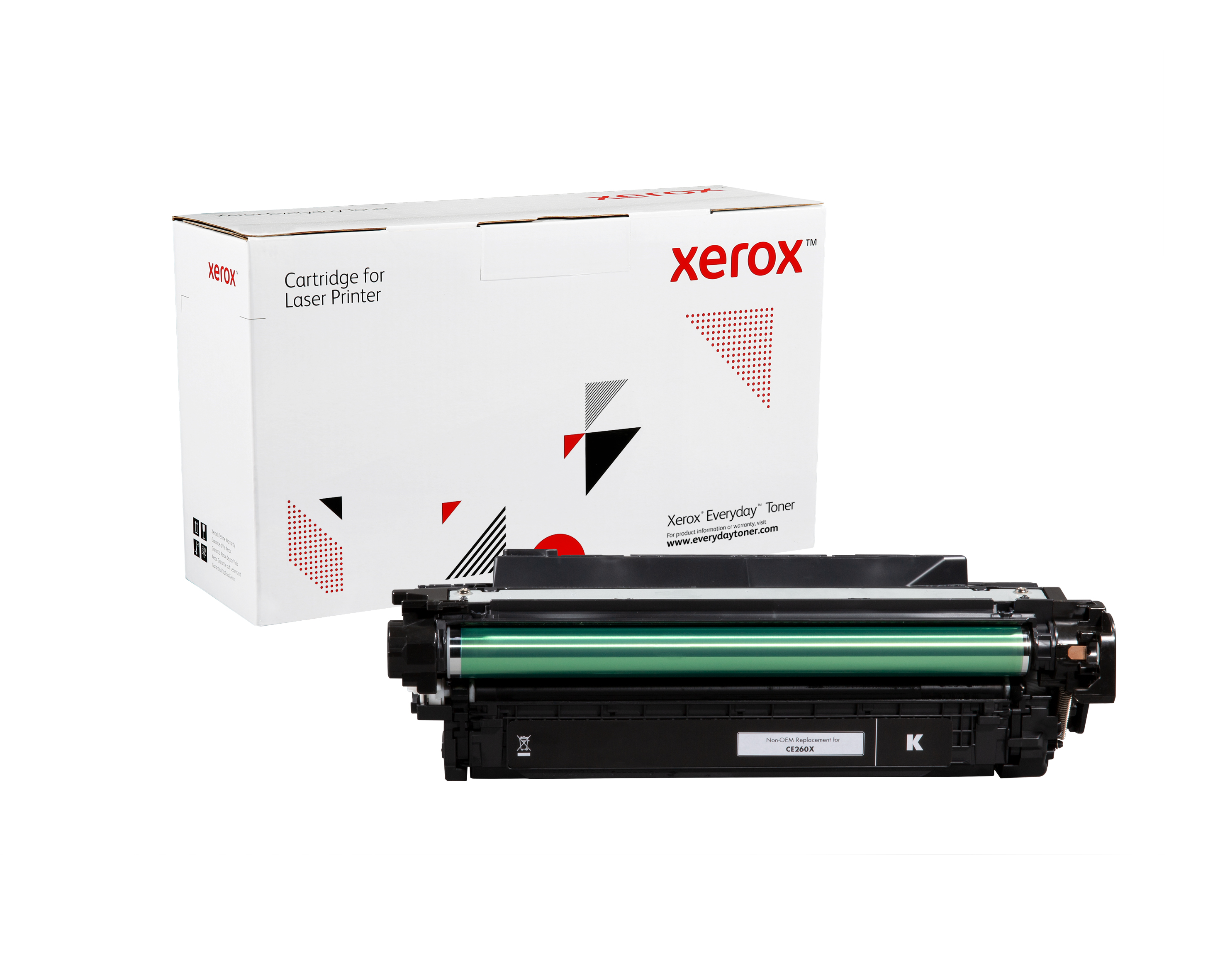 Xerox Everyday Toner Remanufactured HP CE260X ? Black ? 17000 pages