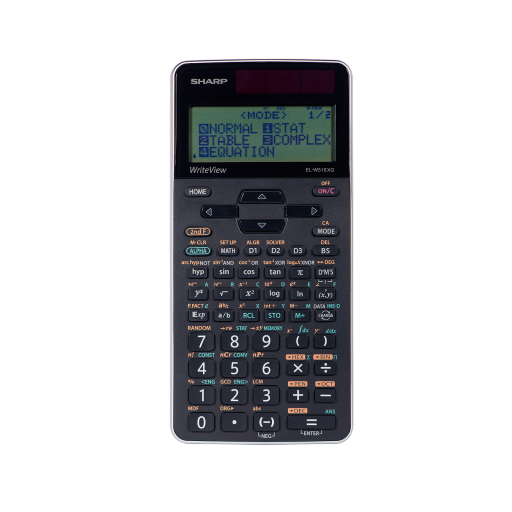 Sharp ELW516XGSL WriteView Advanced Scientific Calculator – 640 Functions with Twin Power Solar & Battery